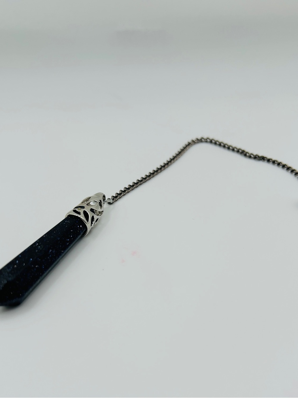 Blue Goldstone Pendulum - Picture 2 of 6